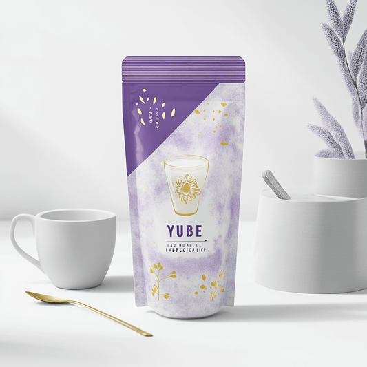 Yube Latte – Boisson instantanée à l’igname violette naturelle (ube)